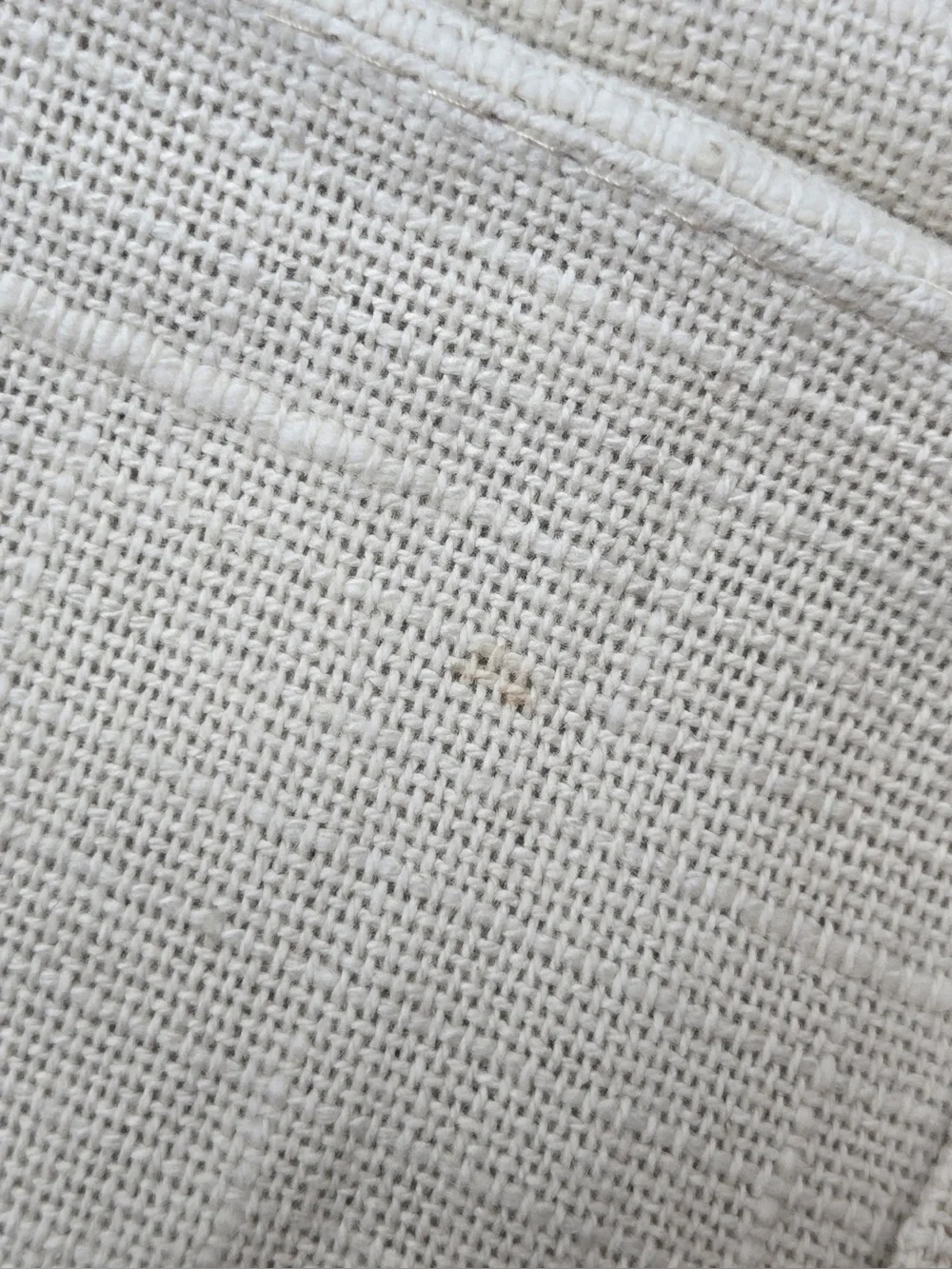 QUINCE Set Of 2 48x84 Cotton Slub Room Darkening Curtains Natural 1097